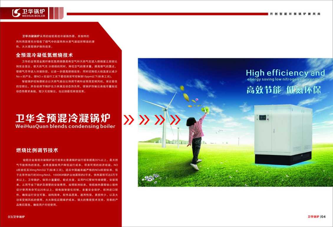 全预混冷凝锅炉
